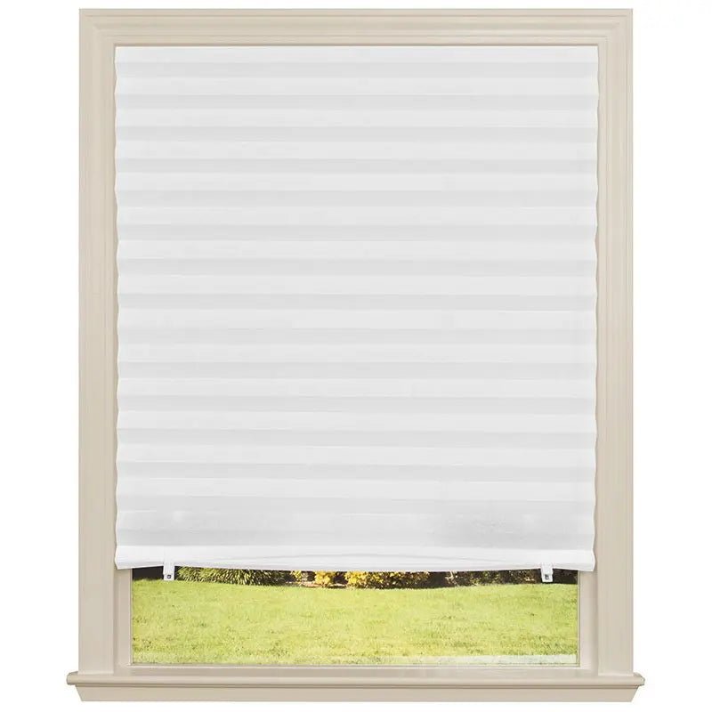 Versatile Self-Adhesive Pleated Window Blinds Made of Nonwoven Fabric
