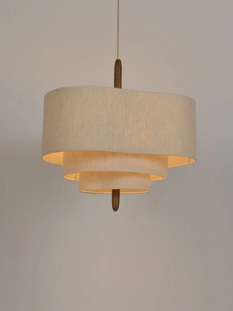 Fabric Chandelier for Cozy Elegant Home Lighting