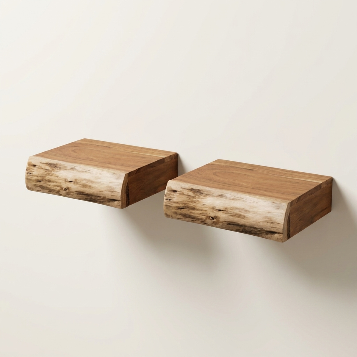 Floating Nightstands Set of 2 for Space-Saving Bedrooms