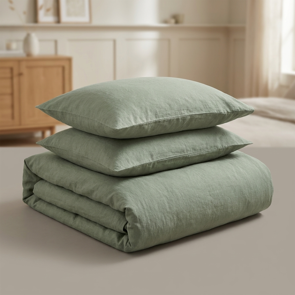 Refined Bedding Set for Calm Bedroom Retreats