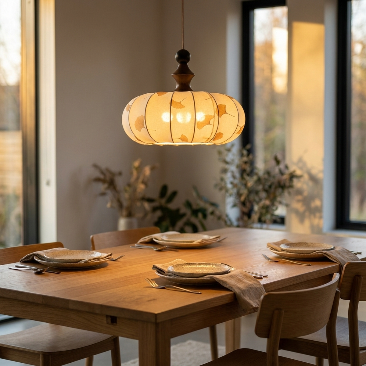 Pendant Light for Elegant Botanical Ambience