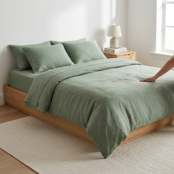 Refined Bedding Set for Calm Bedroom Retreats