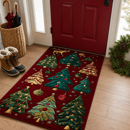 Christmas Tree Rug for Charming Holiday Décor