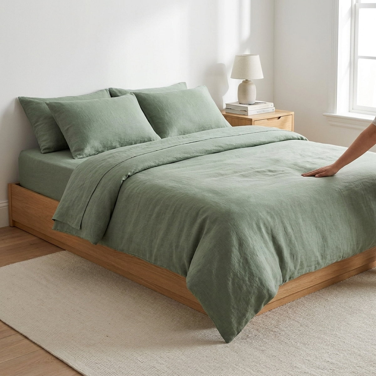 Refined Bedding Set for Calm Bedroom Retreats
