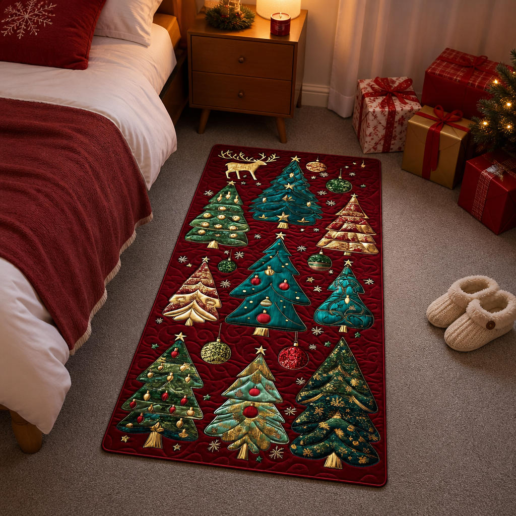 Christmas Tree Rug for Charming Holiday Décor