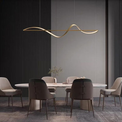 Elegant Round Metal Chandelier