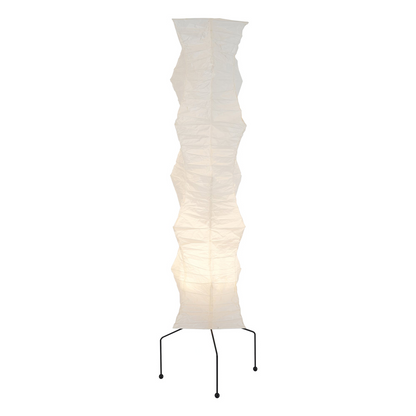 Midcentury Inspired Rice Paper Floor Lamp