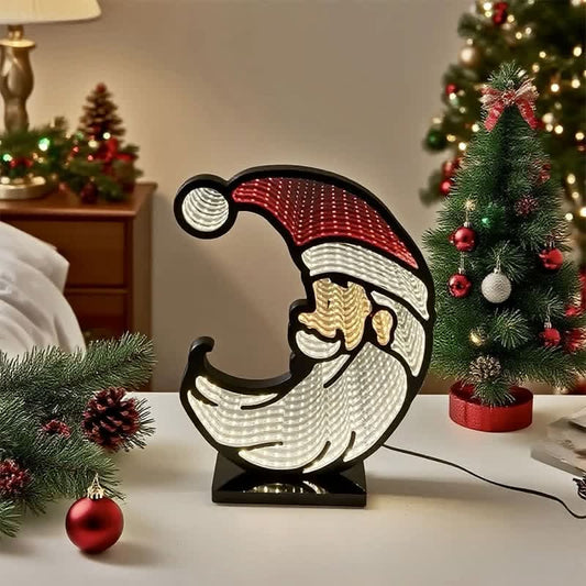 Infinity Santa Lights for Captivating Seasonal Style