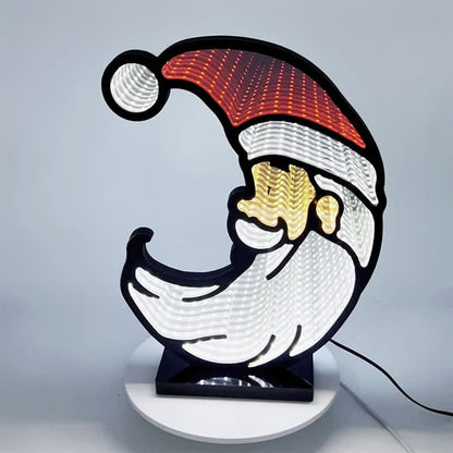 Infinity Santa Lights for Captivating Seasonal Style
