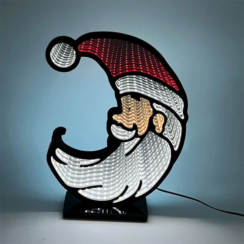 Infinity Santa Lights for Captivating Seasonal Style