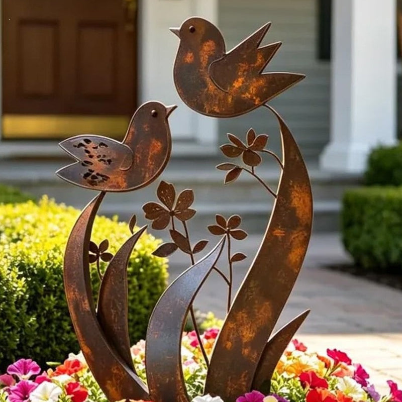 Decorative Iron Garden Fence