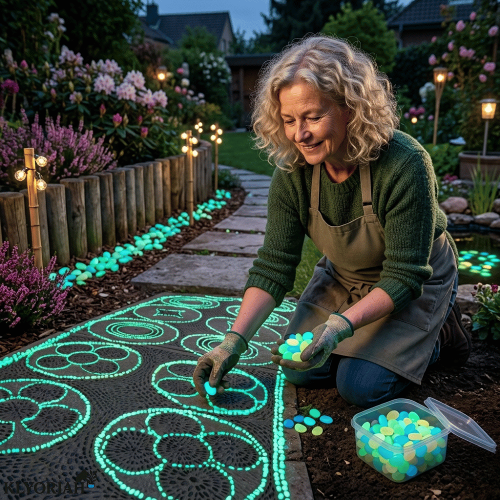 Glow Garden Stones
