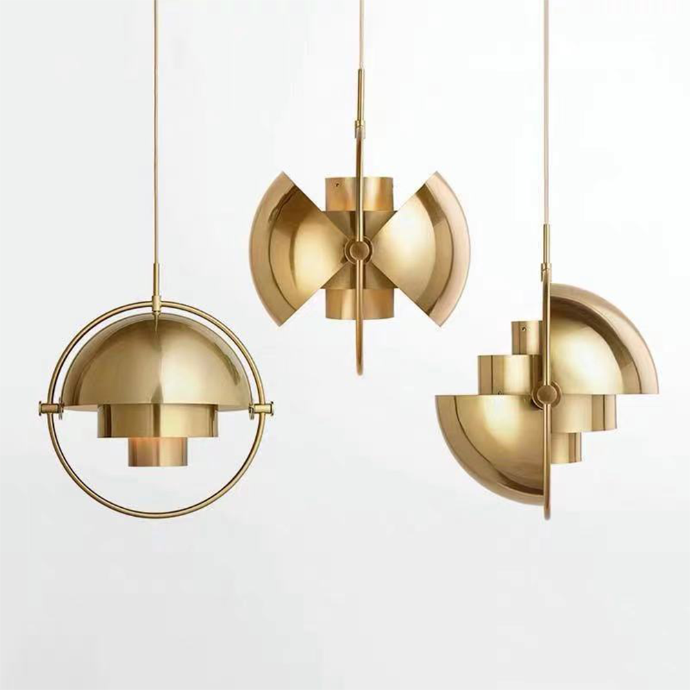 Velyra Nordic Pendant Lamp with Stacked Shades