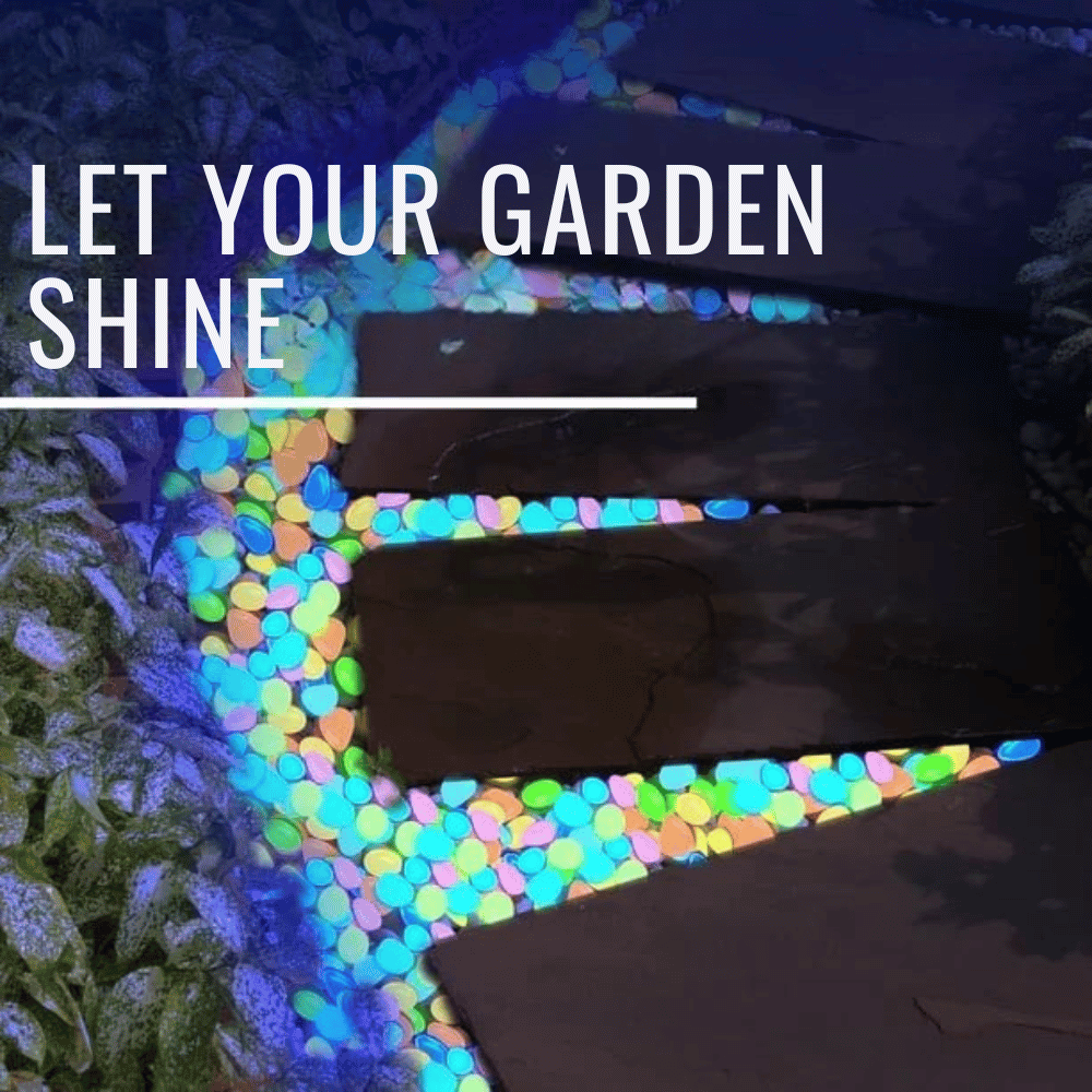 Glow Garden Stones