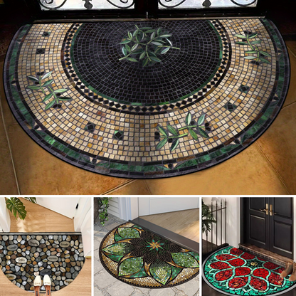 Geometric Velvet Rug