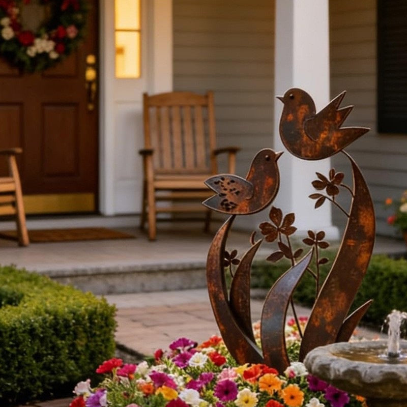 Decorative Iron Garden Fence