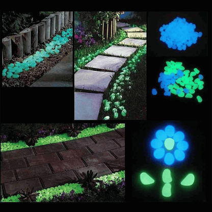 Glow Garden Stones