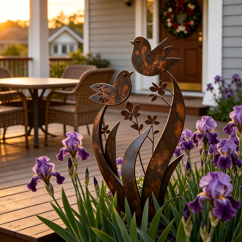 Decorative Iron Garden Fence
