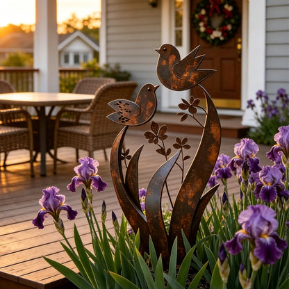 Decorative Iron Garden Fence