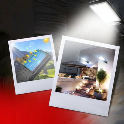 600 – Solar LED outdoor spotlight with motion sensor