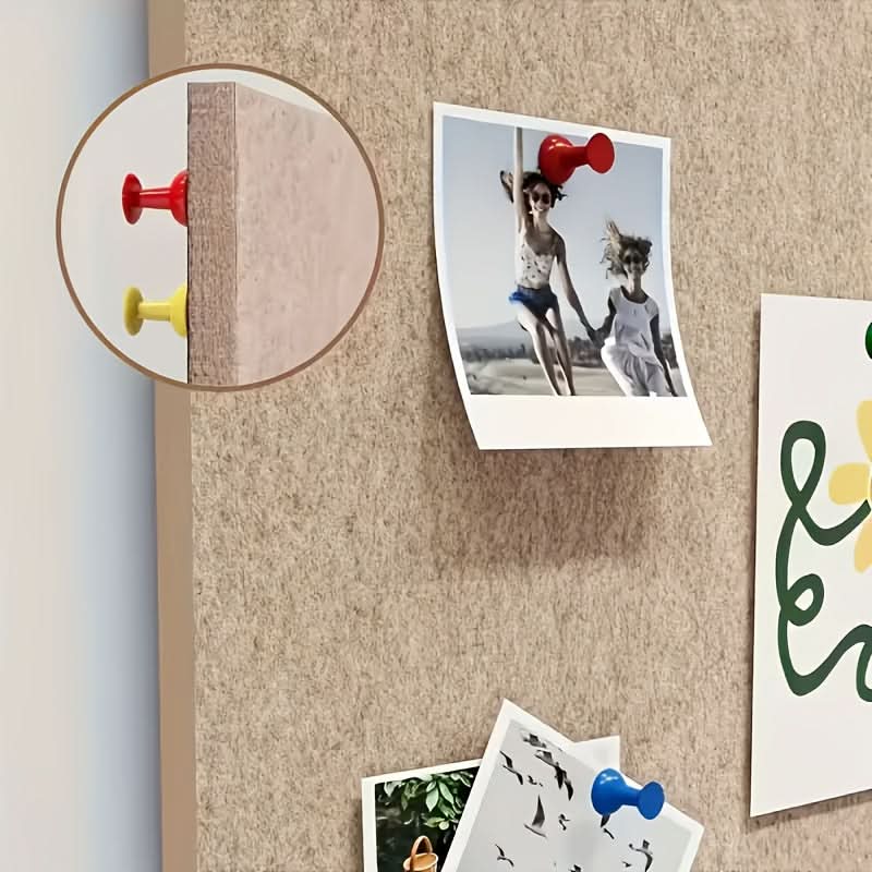 Decorative Felt Bulletin Board with Premium Push Pins