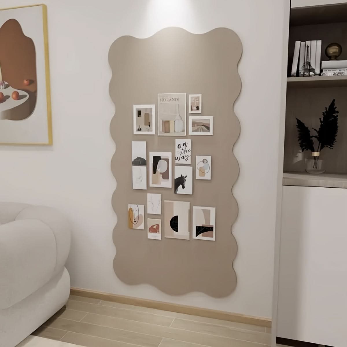 Decorative Felt Bulletin Board with Premium Push Pins