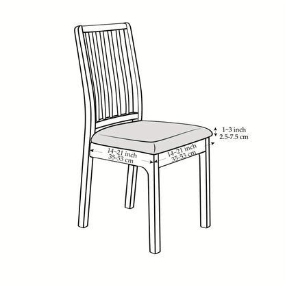 Modern Stretch Protection for Elegant Dining Chairs