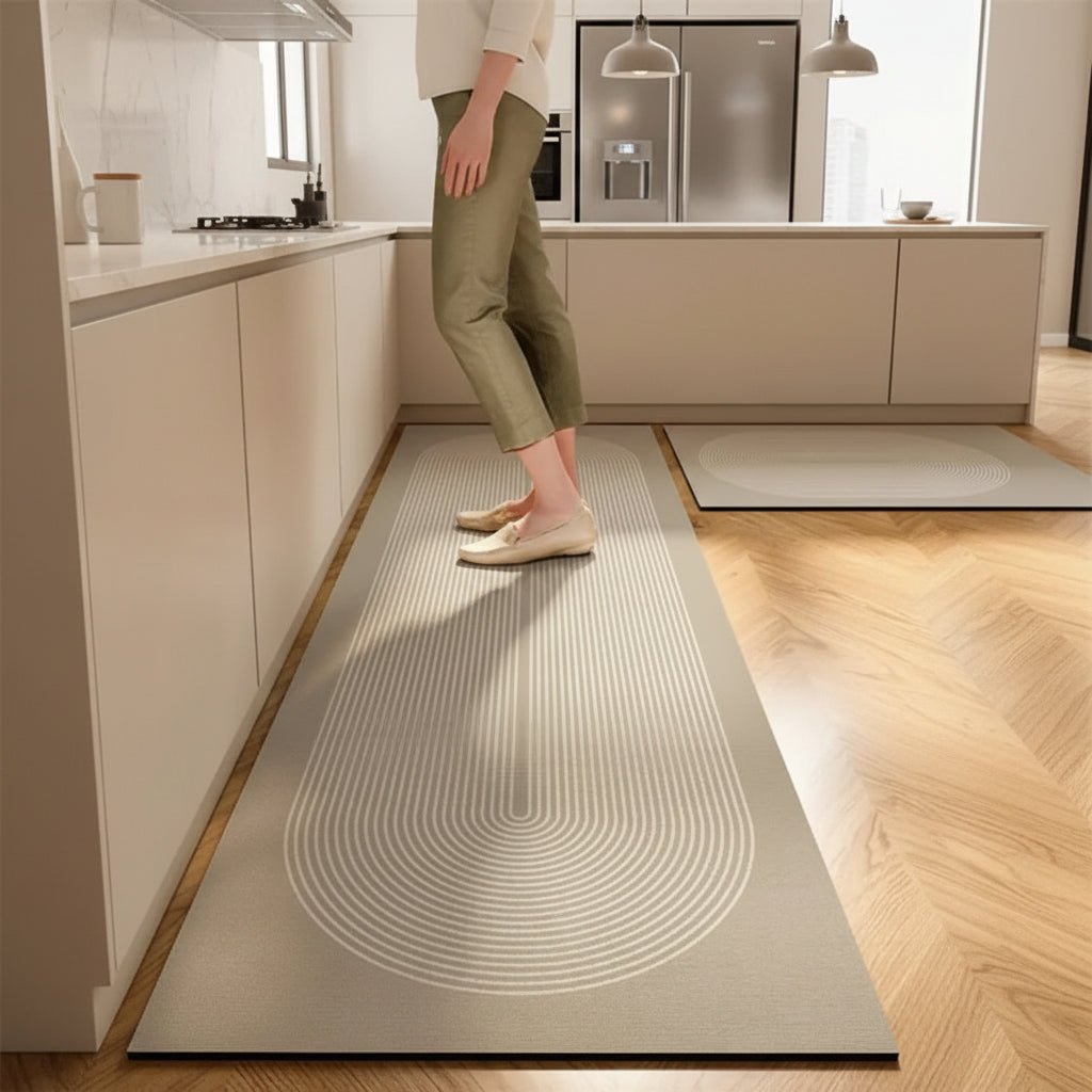 Anti-Fatigue Kitchen Rug with Absorbent & Non-Slip Surface