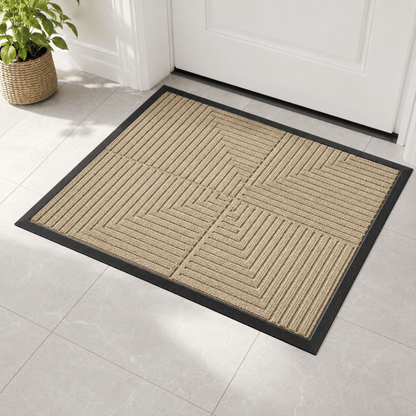 Heavy-Duty Doormat with Non-Slip Dirt-Trapping Function