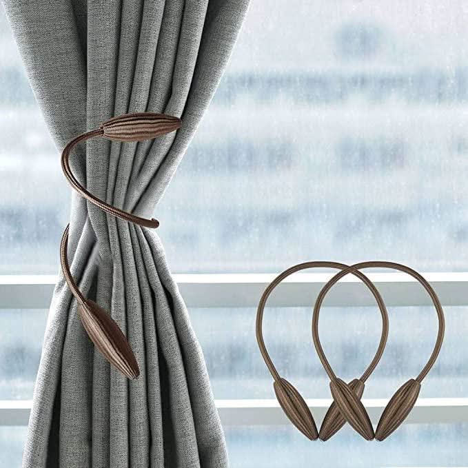Flexible Curtain Tiebacks for Stylish Window Decoration