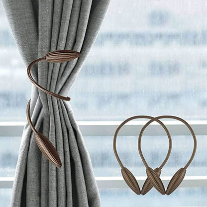Flexible Curtain Tiebacks for Stylish Window Decoration