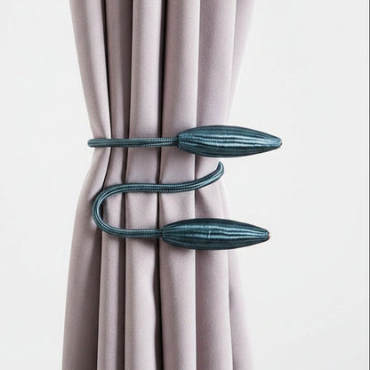 Flexible Curtain Tiebacks for Stylish Window Decoration