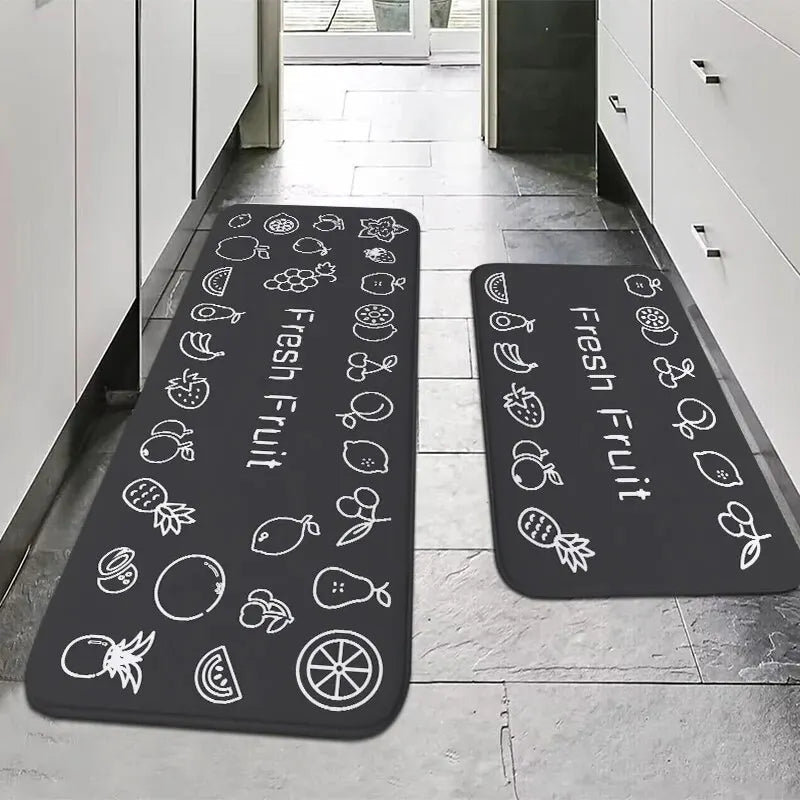 Water-Absorbent Diatomaceous Earth Mat for the Kitchen and Bathroom