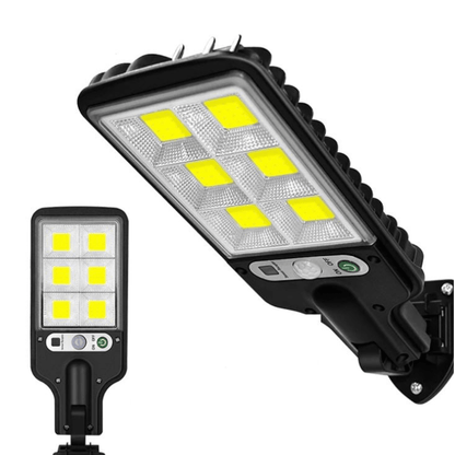 600 – Solar LED outdoor spotlight with motion sensor