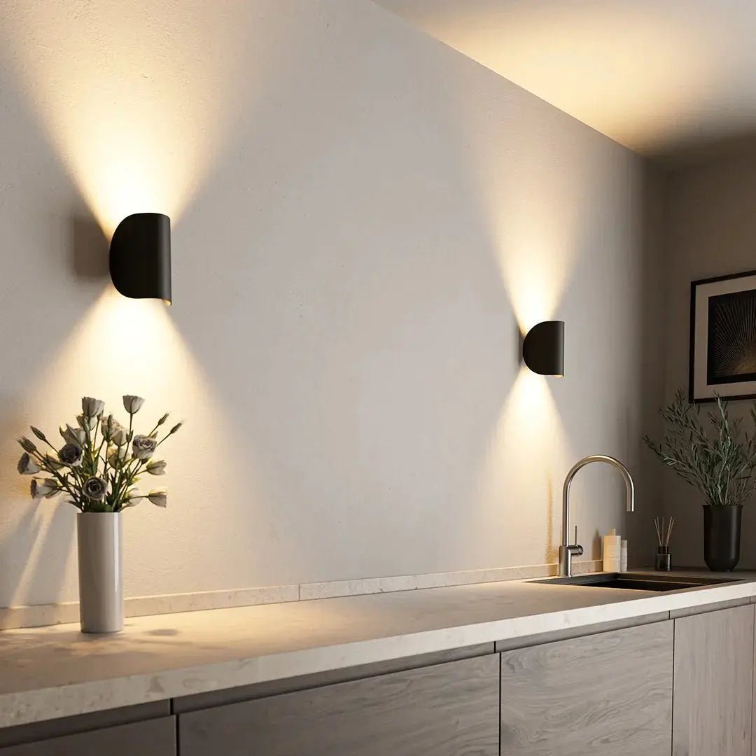 Modern LED wall light for energy-efficient home lighting