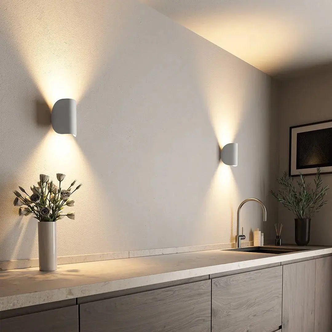 Modern LED wall light for energy-efficient home lighting