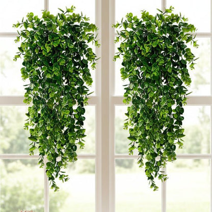 Artificial Hanging Eucalyptus Greenery UV-Resistant for Interior Decoration