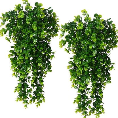 Artificial Hanging Eucalyptus Greenery UV-Resistant for Interior Decoration
