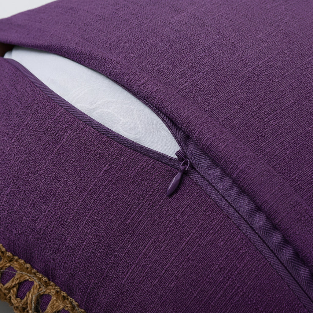 Elegant French-style decorative cushion with vibrant color design