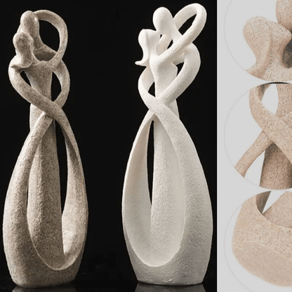 Abstract Timeless Love Symbol Decor Sculpture