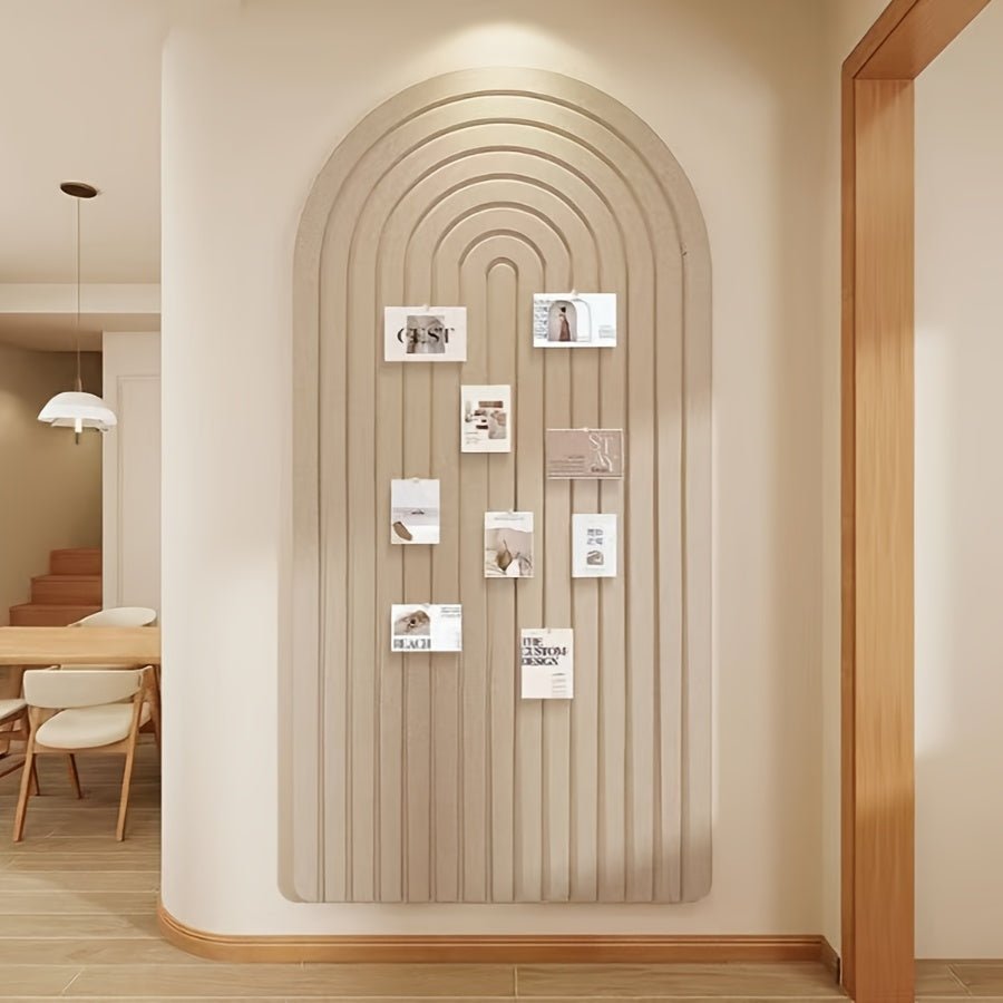Curved Felt Organizer Bulletin Board for Decorative Wall Design