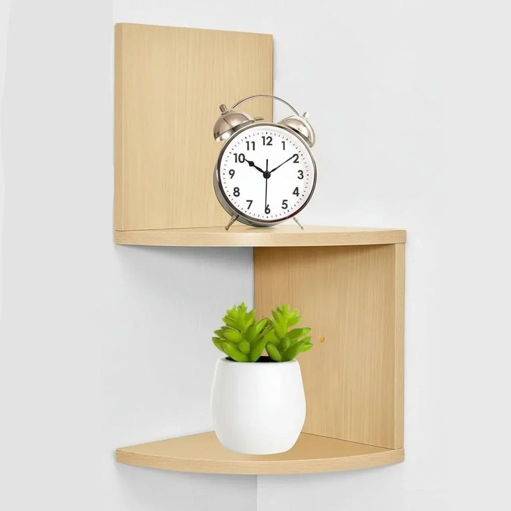 Corner Wall Shelf | Space-Saving Storage with Modern Design