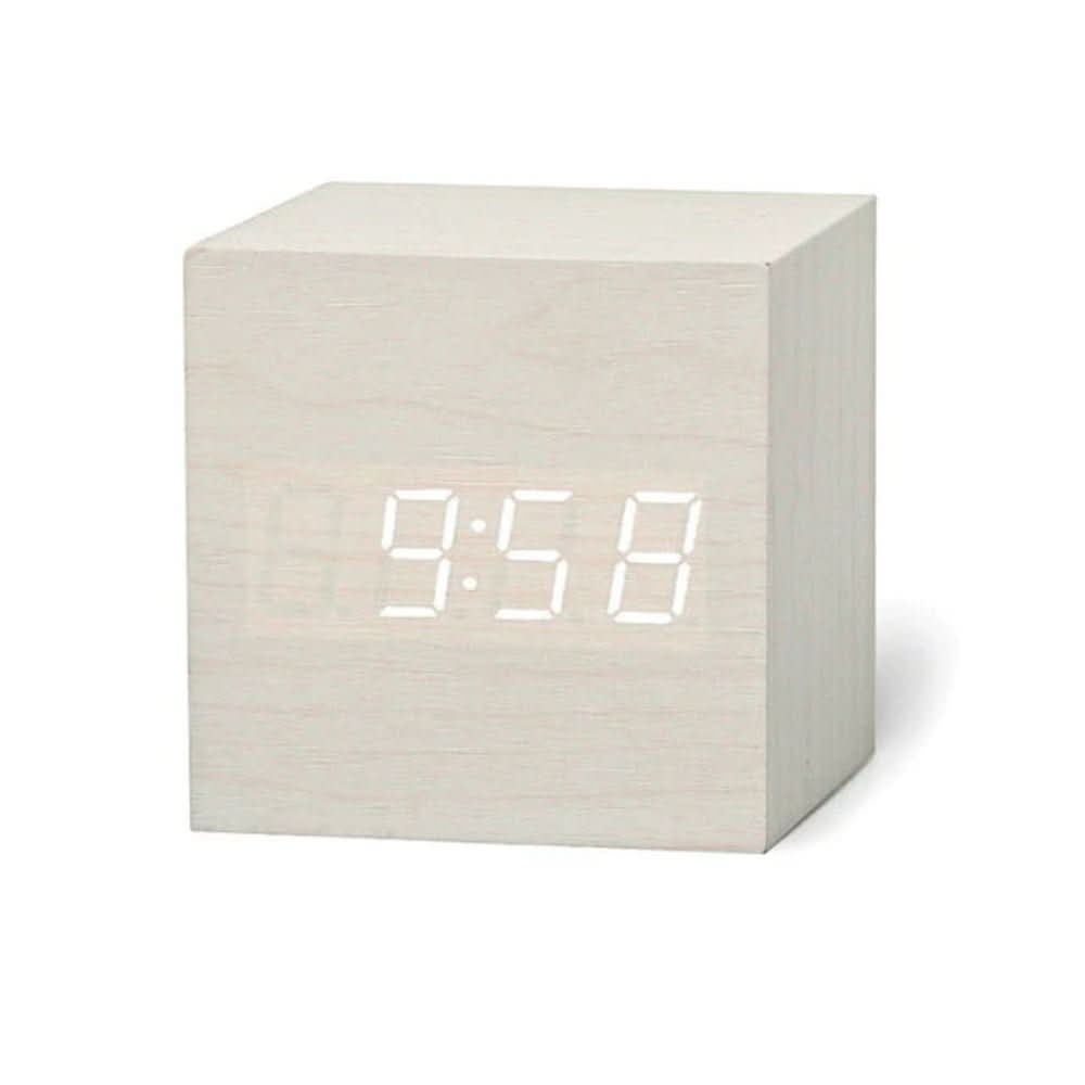 Compact mini LED digital alarm clock for stylish rooms