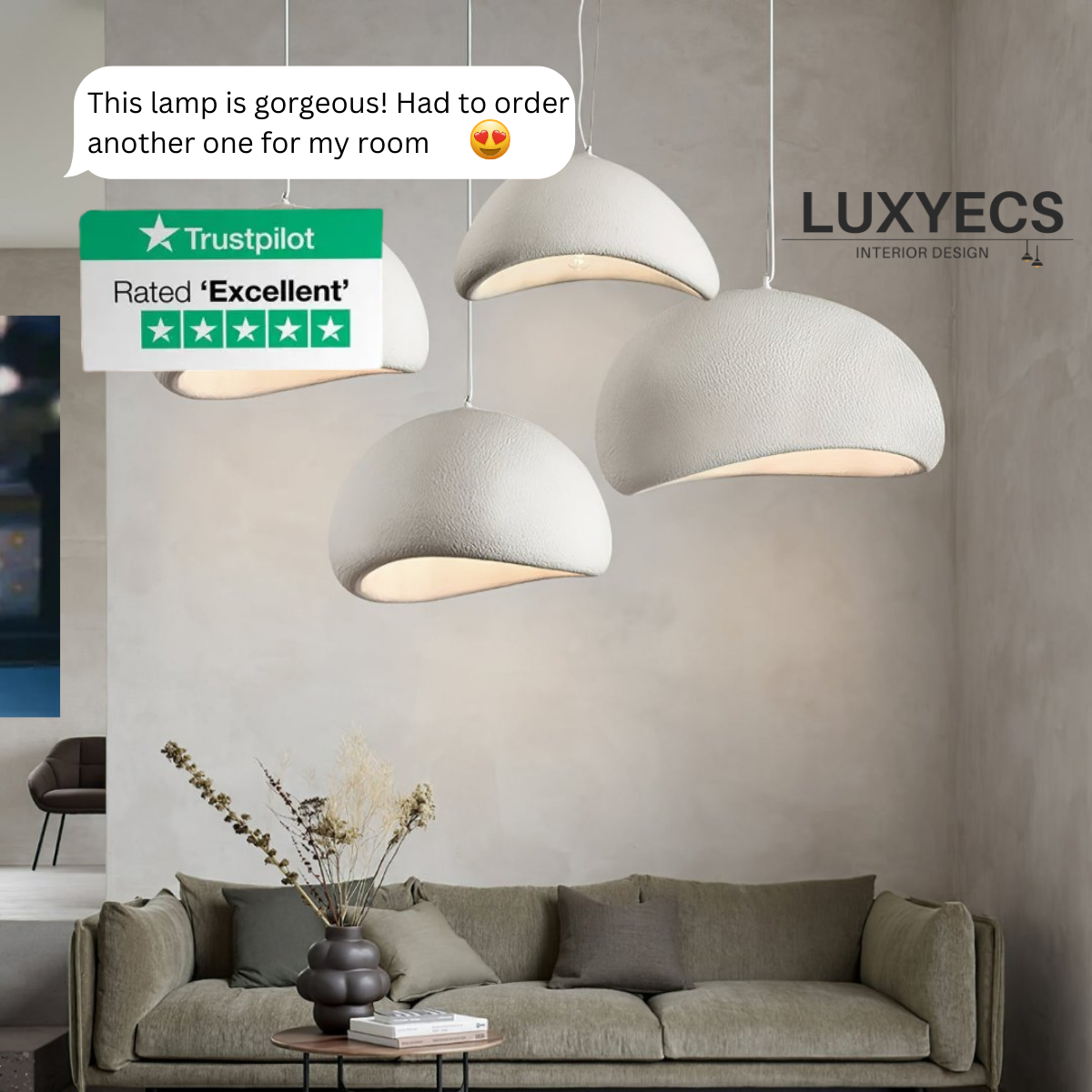Pendant Light Modern Dimmable Home Ambient Lighting