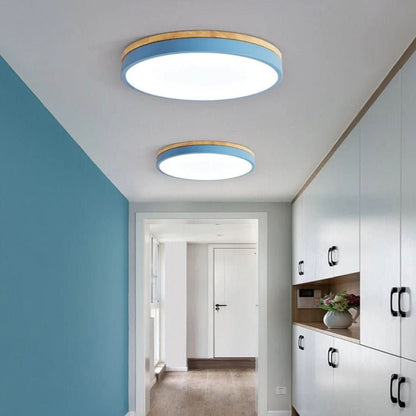 Modern natural wood ceiling light for every room