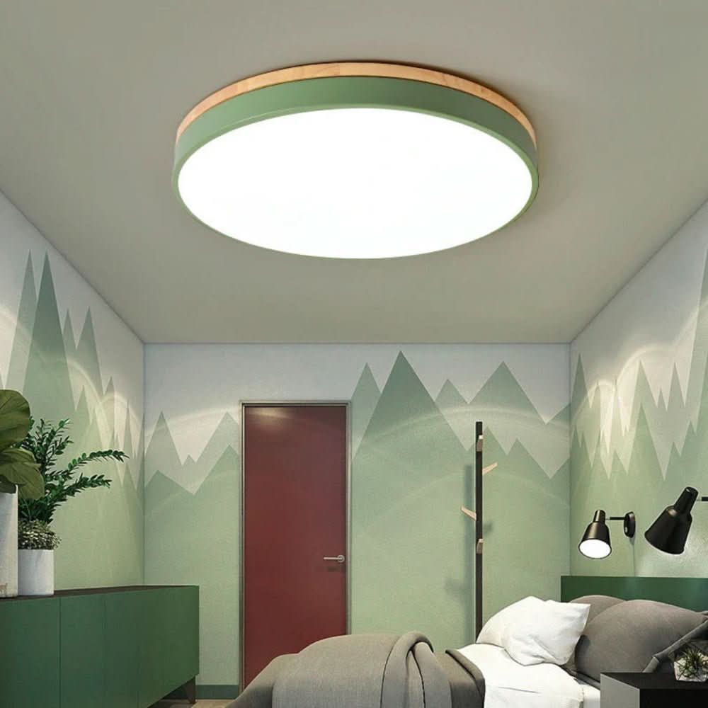 Modern natural wood ceiling light for every room