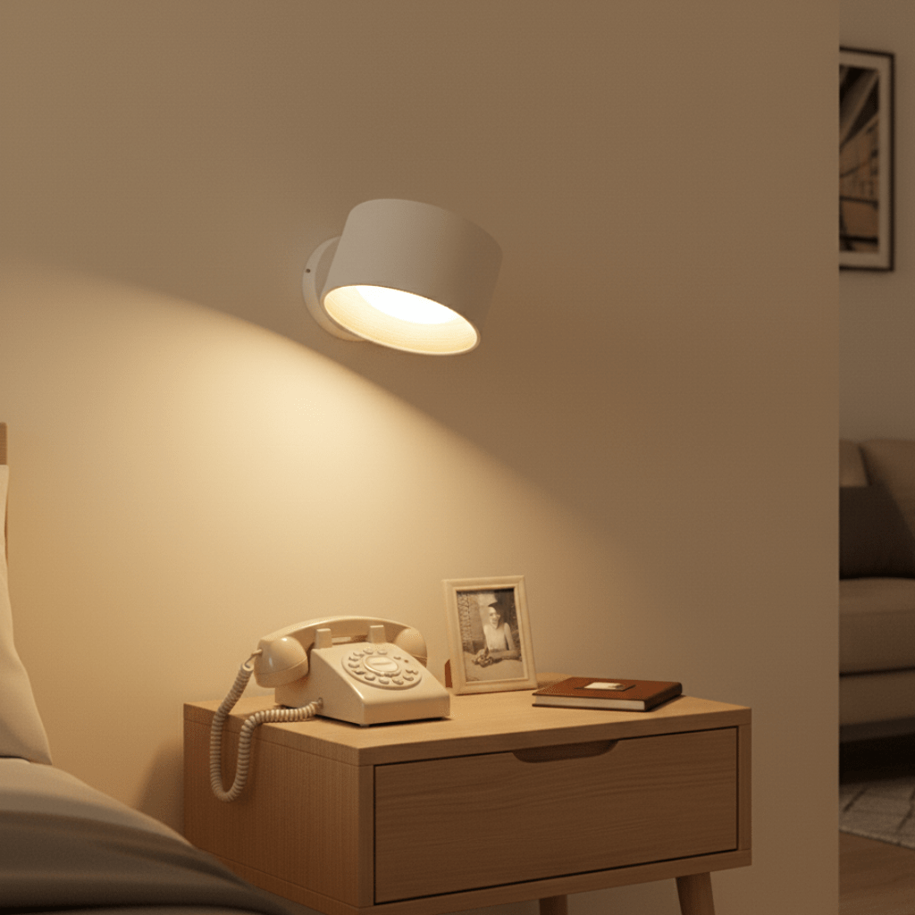 Cordless Nordic Wall Light with Remote Control