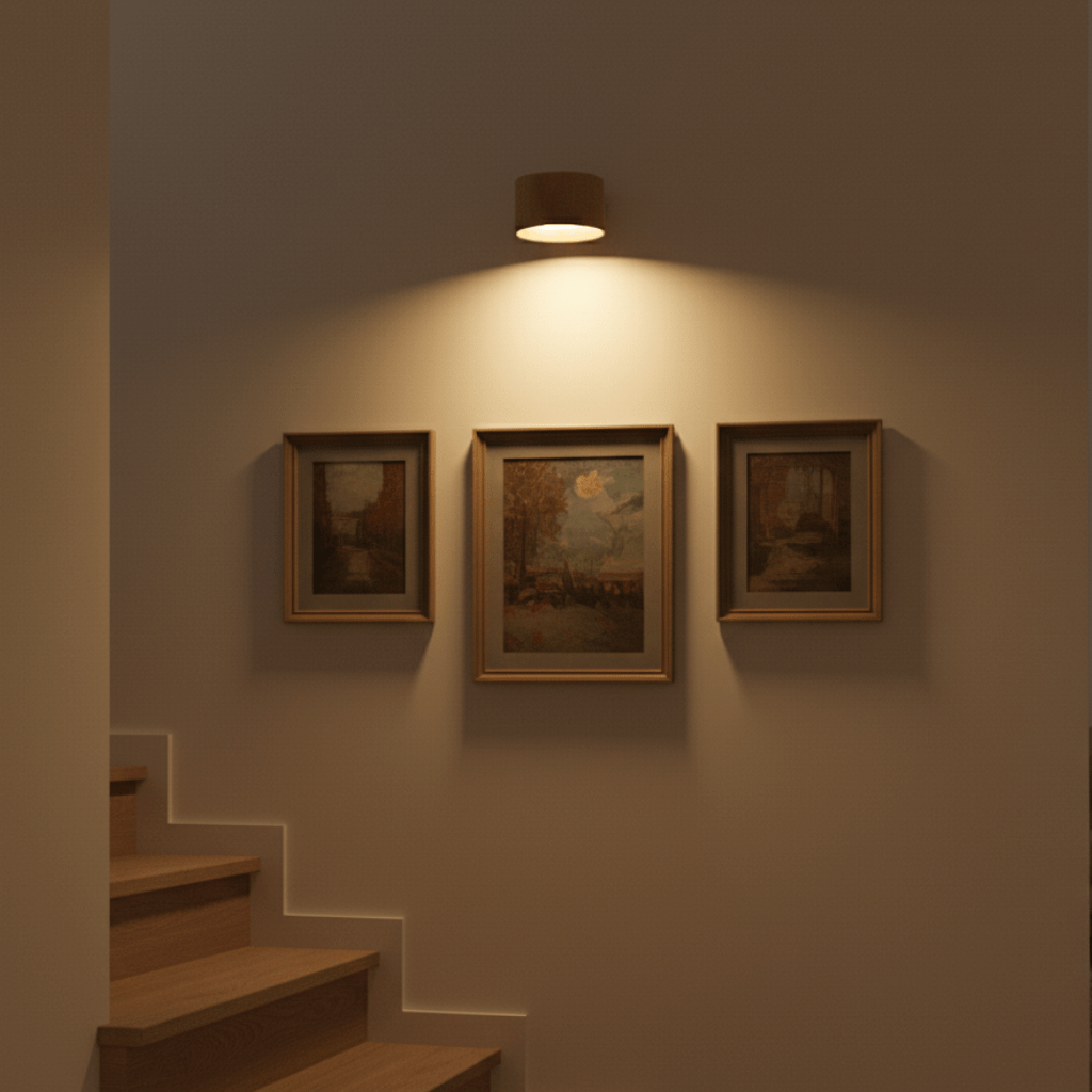 Cordless Nordic Wall Light with Remote Control