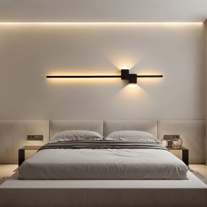 Minimalist LED wall light for a modern ambiance