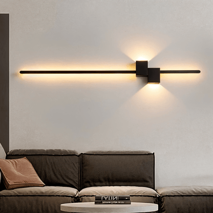 Minimalist LED wall light for a modern ambiance